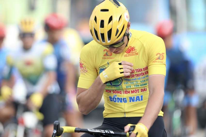 Nguyễn Minh Thiện - tay đua Việt Nam đầu tiên giành chiến thắng chặng ở Cuộc đua xe đạp Cúp truyền hình TP.HCM