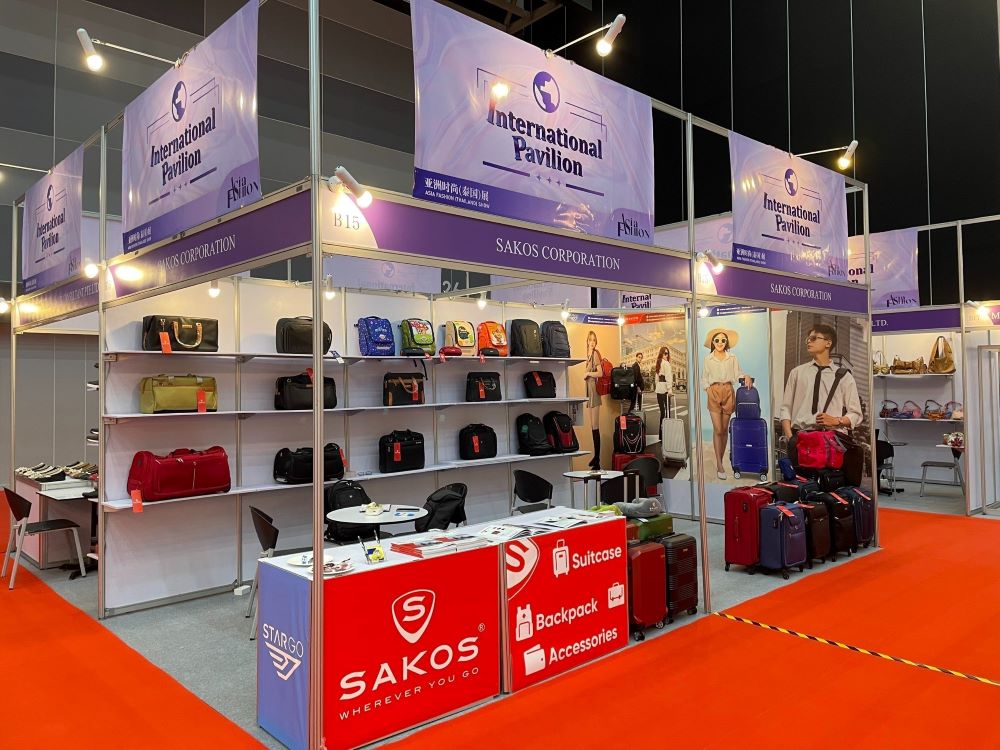 Sakos mang đến “Asia Fasion (Thailand) Show 2023” nhiều bộ sưu tập hành lý đặc sắc
