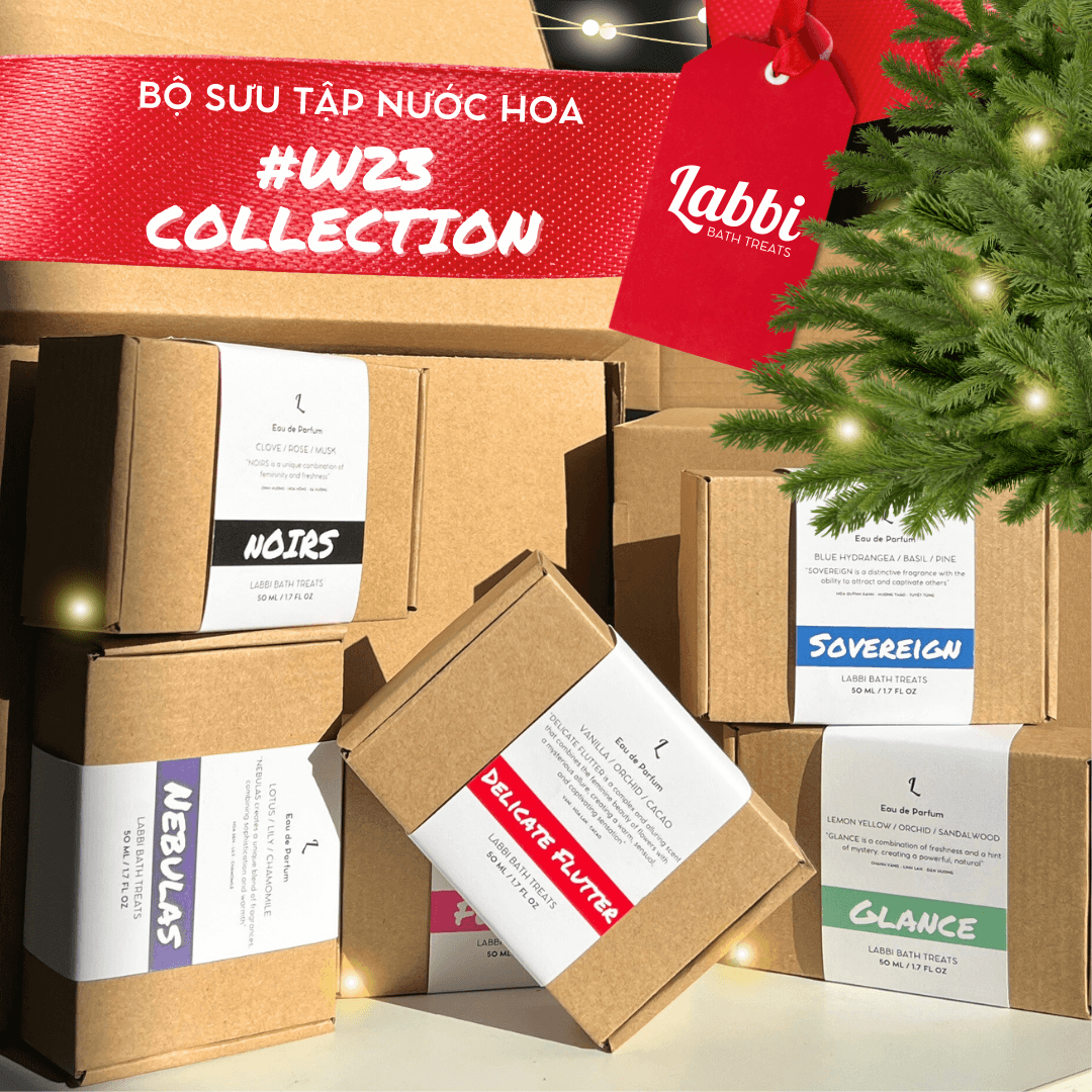 Nước hoa mùa Noel - BST #W23 từ Labbi Bathtreats bạn đã nghe qua?
