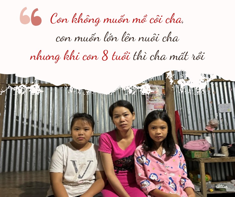 "Con không muốn mồ côi cha, con muốn lớn lên nuôi cha"
