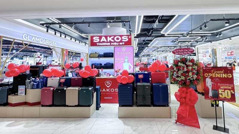 SAKOS Shop Thiso Mall Sala chính thức khai trương cùng loạt ưu đãi ...