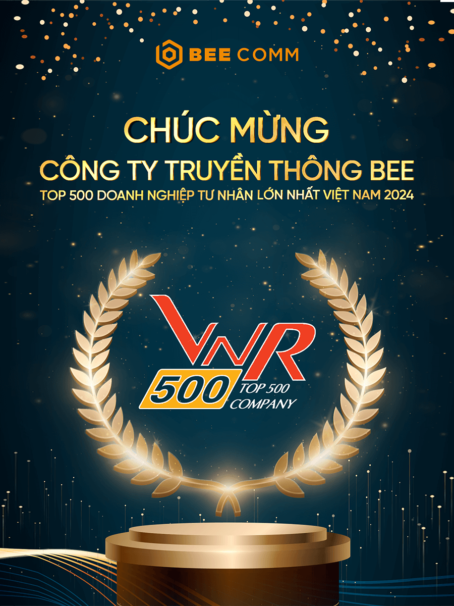 Bee Comm Top 500 doanh nghiep 2024 mb