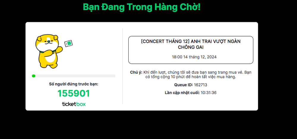 Đỉnh nóc: Sold out toàn bộ vé concert “Anh Trai Vượt Ngàn Chông Gai” tại Hà Nội trong vòng chưa đầy một tiếng