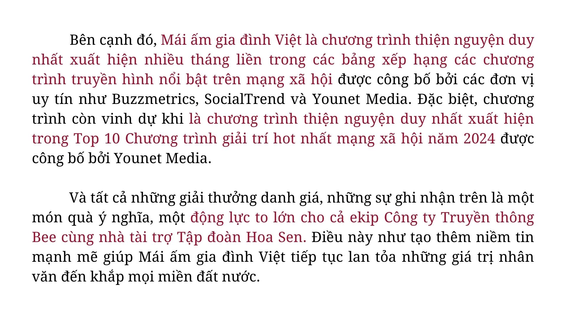 Mái ấm gia đình Việt: Hành trình gần 3 năm trao gửi yêu thương cho hàng ngàn trẻ em mồ côi