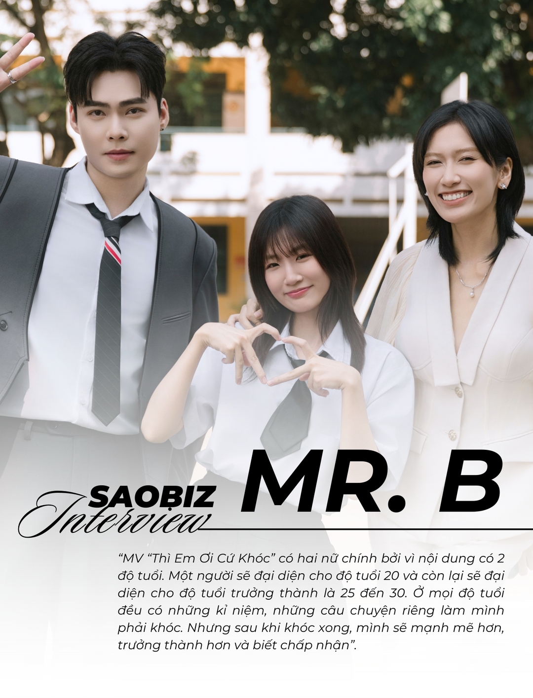 Mr. B "Rất mong ekip Anh Trai Say Hi có thể nhìn thấy các sản phẩm âm nhạc chỉn chu của tôi"