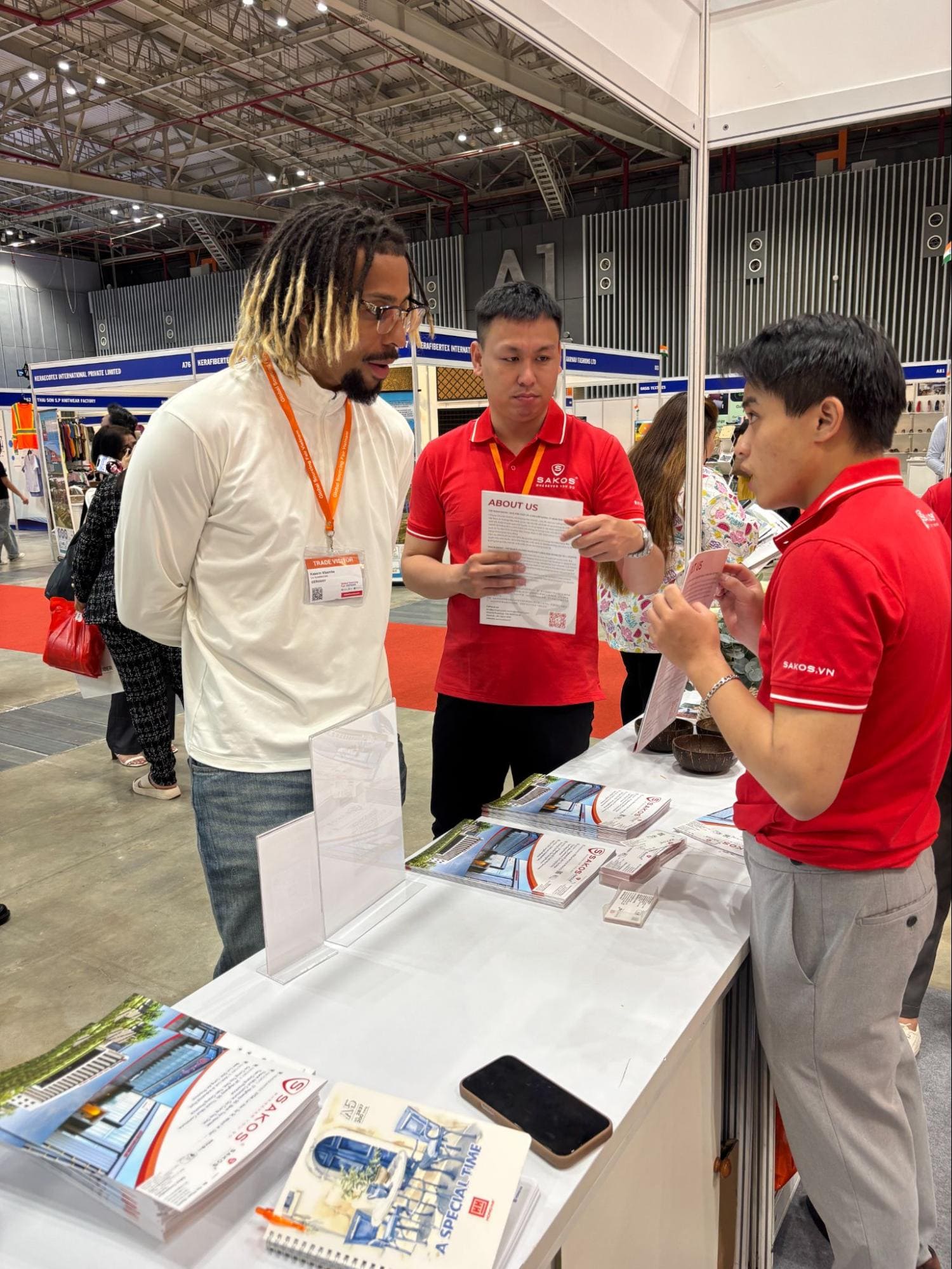 Ấn tượng SAKOS - Thương hiệu Mỹ tại Triển lãm Global Sourcing Fair Vietnam 2025