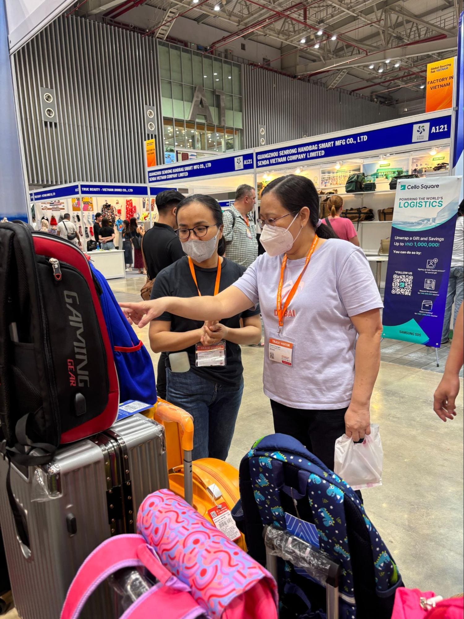 Ấn tượng SAKOS - Thương hiệu Mỹ tại Triển lãm Global Sourcing Fair Vietnam 2025