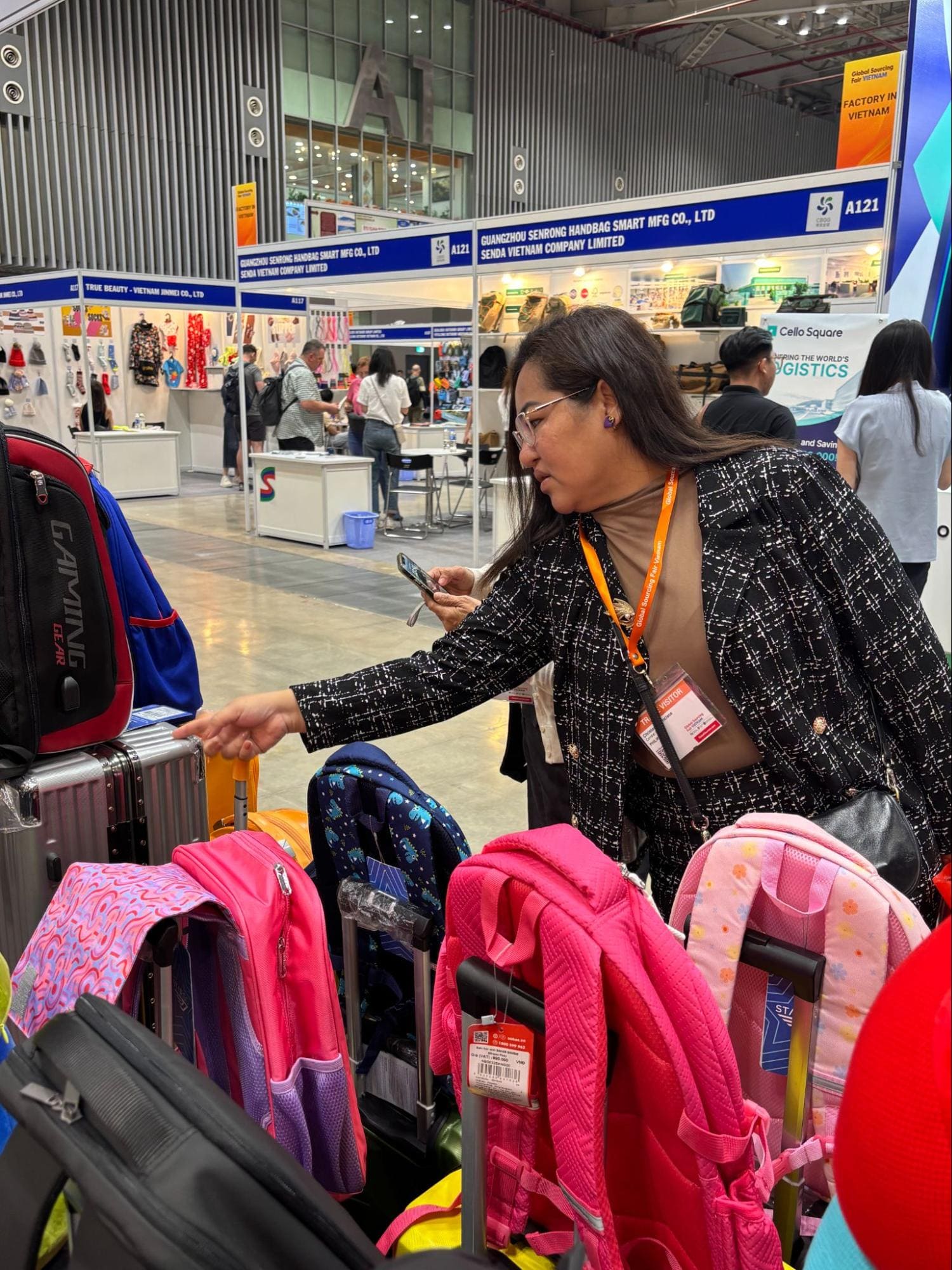 Ấn tượng SAKOS - Thương hiệu Mỹ tại Triển lãm Global Sourcing Fair Vietnam 2025
