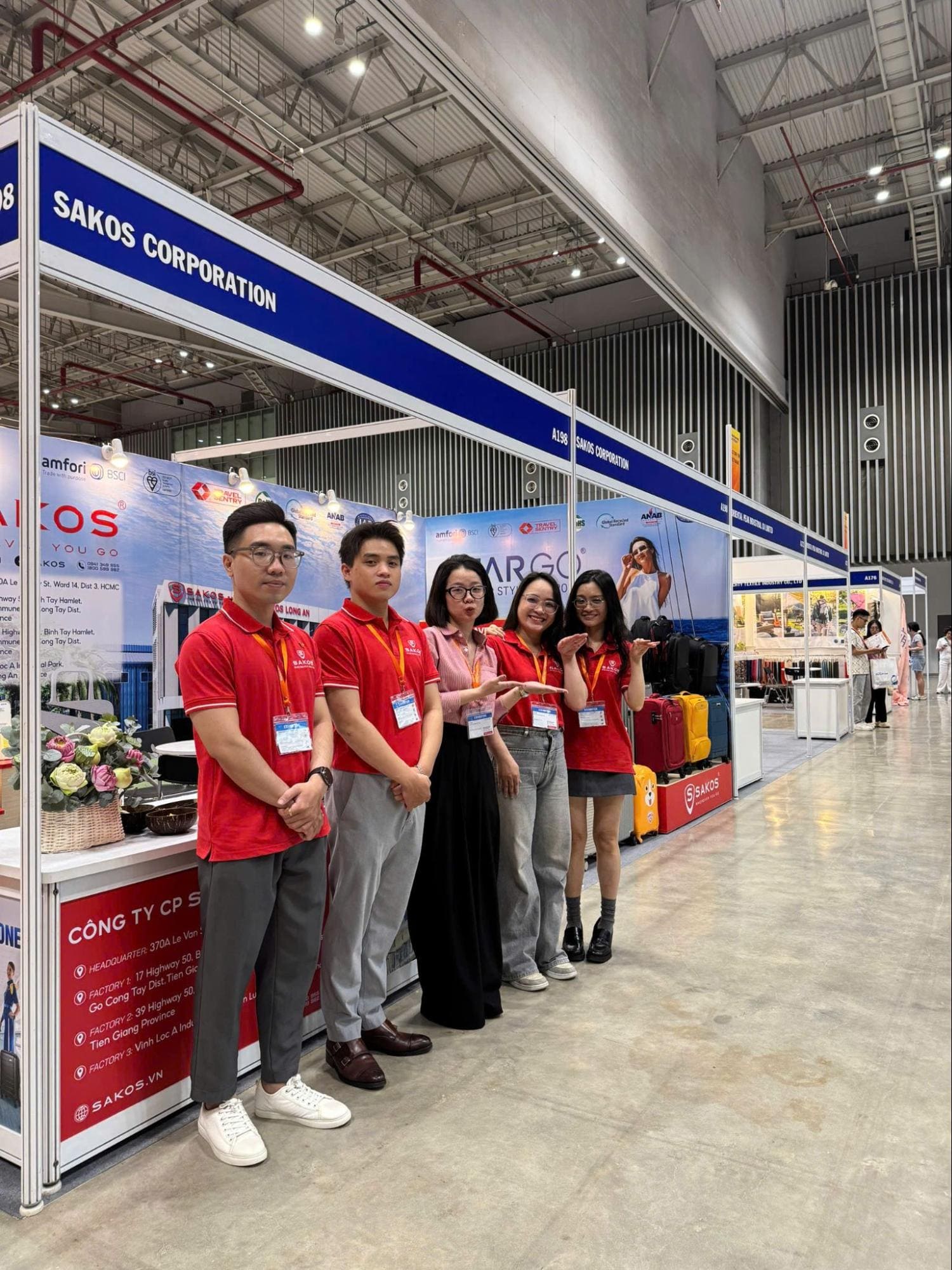 Ấn tượng SAKOS - Thương hiệu Mỹ tại Triển lãm Global Sourcing Fair Vietnam 2025