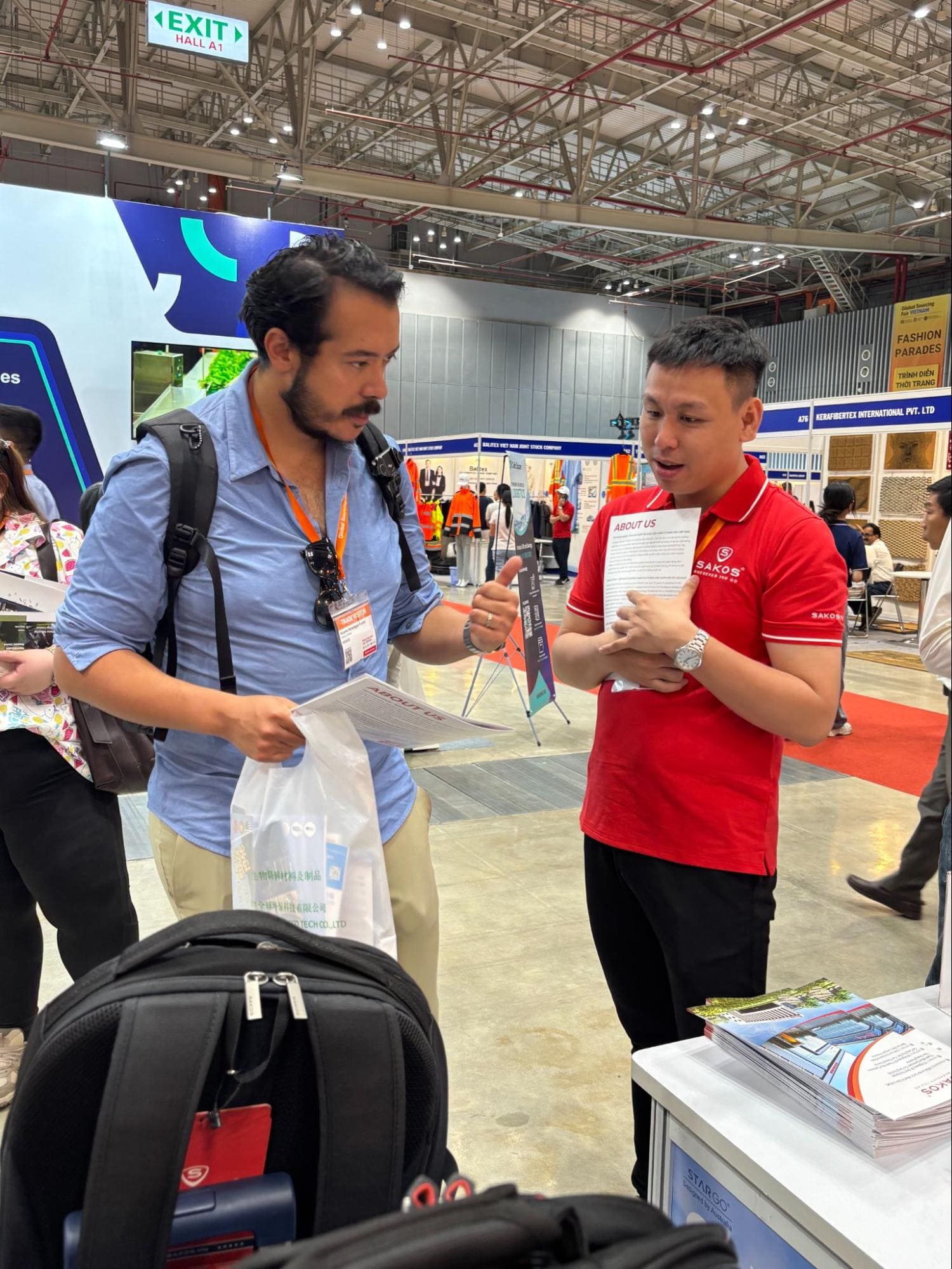 Ấn tượng SAKOS - Thương hiệu Mỹ tại Triển lãm Global Sourcing Fair Vietnam 2025