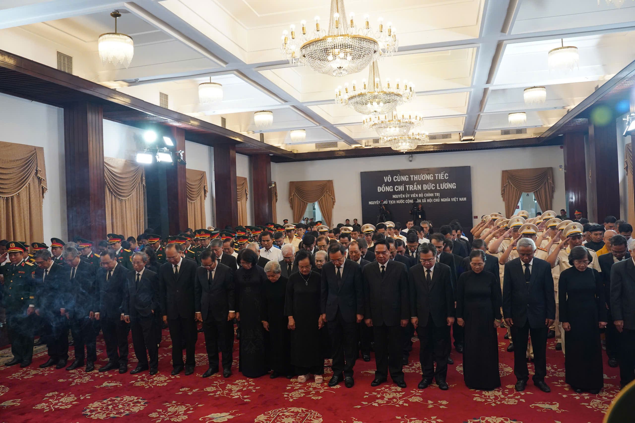 TP.HCM tổ chức lễ viếng nguyên Chủ tịch nước Trần Đức Lương
