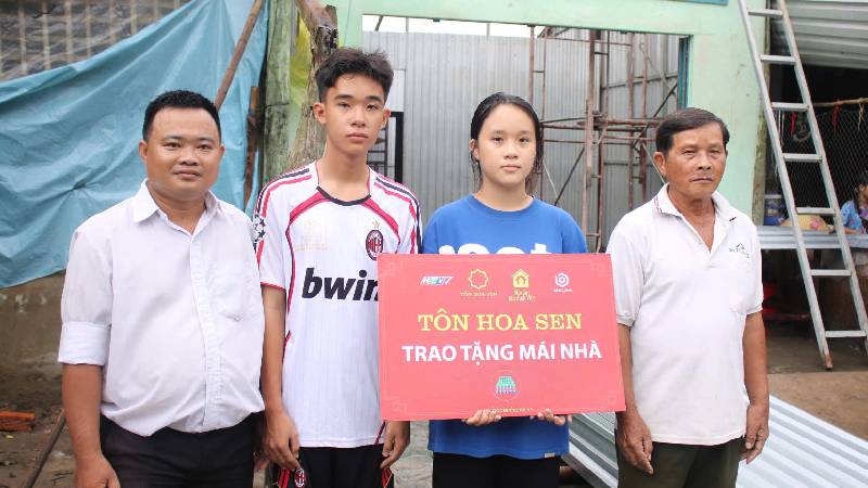 Hiện thực hóa ước mơ có mái nhà mới cho hai chị em mồ côi tại Kiên Giang