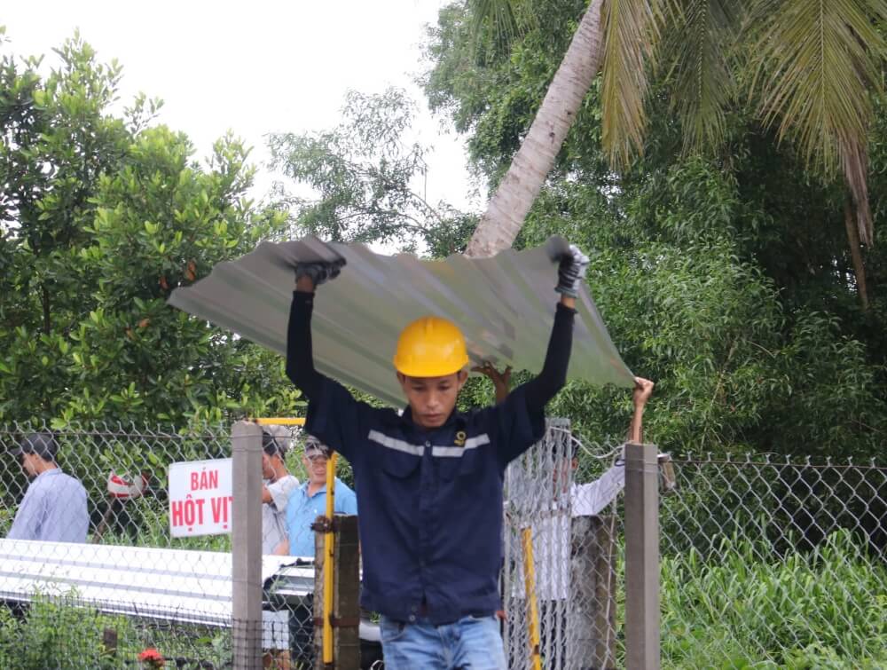 Hiện thực hóa ước mơ có mái nhà mới cho hai chị em mồ côi tại Kiên Giang