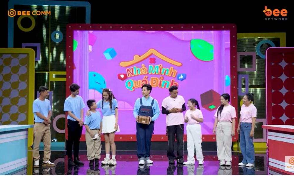 “Nhà Mình Quá Đỉnh”: Diễm Phương - MC Dương Hồng Phúc bất ngờ hóa “Mario và công chúa”