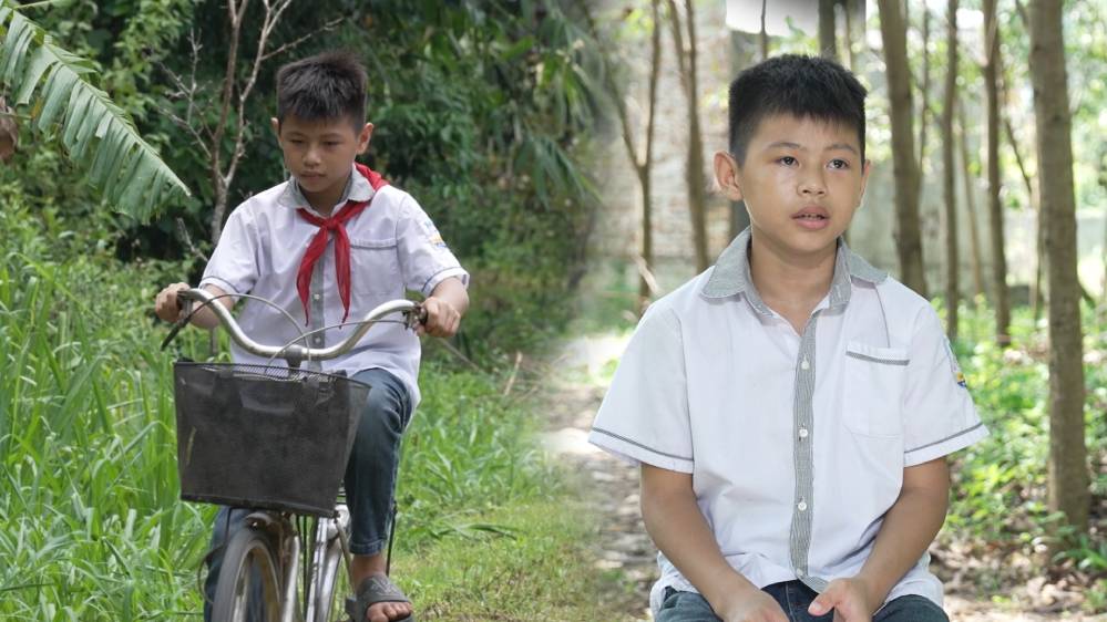 Đại Nghĩa, Ngô Lan Hương và Nguyễn Thái Học lặng người trước những bất hạnh của cậu bé mồ côi