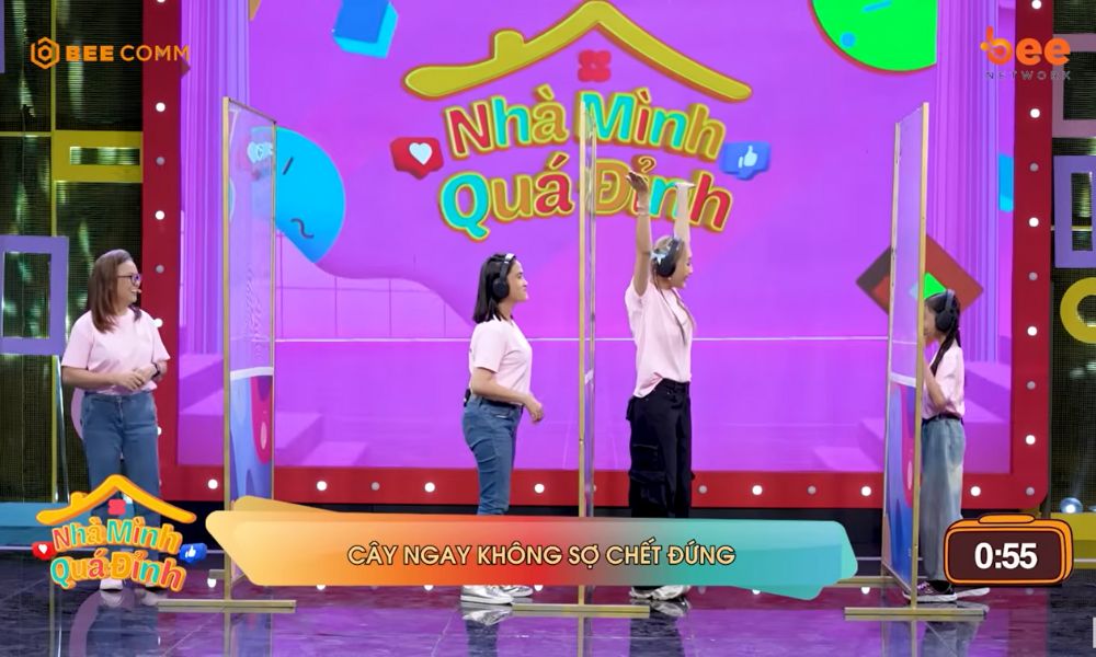 “Nhà Mình Quá Đỉnh” Tập 29: Nghẹt thở với màn so tài kịch tính của hai đội, Gia đình May Mắn bùng nổ chiến thắng