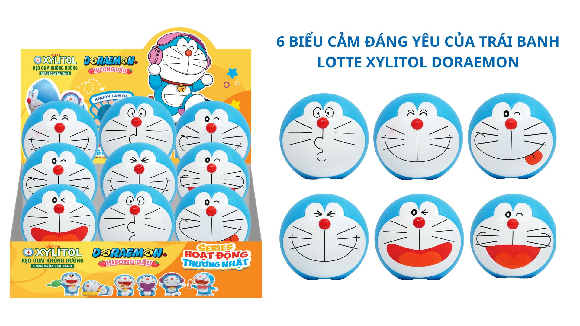 Gen Z hào hứng với “trái banh” Lotte Xylitol Doraemon: Điều gì đang khiến ai cũng muốn thử vận may?