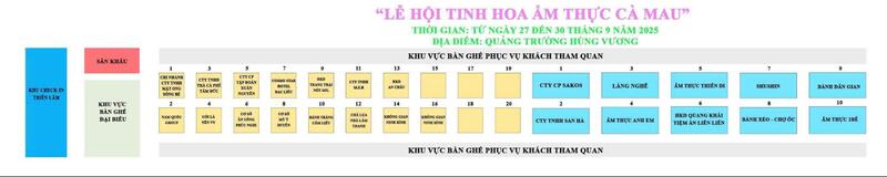 SAKOS gây ấn tượng tại Ngày hội Tinh hoa văn hóa ẩm thực Cà Mau 2025