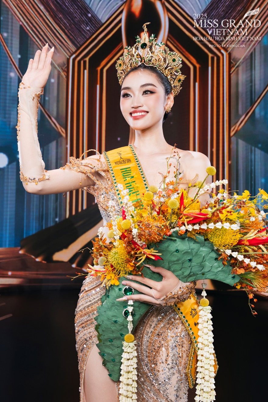 Bị cho rằng "làm màu" khi dành phần lớn tiền thưởng làm thiện nguyện, Miss Grand Vietnam 2025 Yến Nhi nói gì?