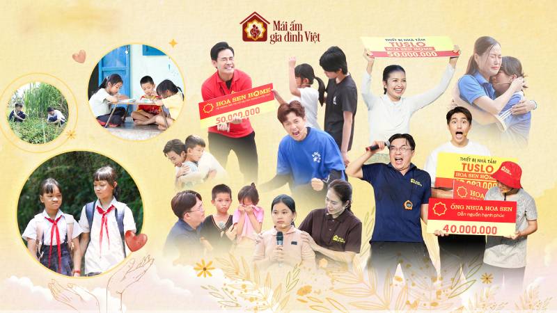 Thành Trung, Huỳnh Lập, Diệu Nhi và nhiều nghệ sĩ tham gia ghi hình Mái ấm gia đình Việt tại Thủ đô Hà Nội