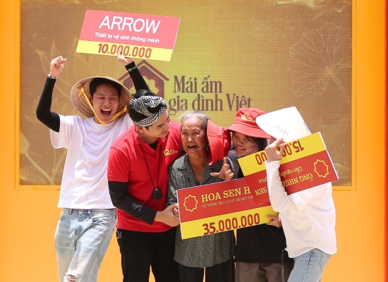 Thành Trung, Huỳnh Lập, Diệu Nhi và nhiều nghệ sĩ tham gia ghi hình Mái ấm gia đình Việt tại Thủ đô Hà Nội