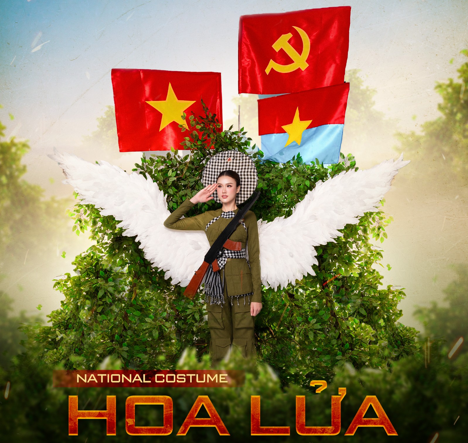 Trang phục dân tộc ý nghĩa của đại diện Việt Nam tại Miss Earth 2025