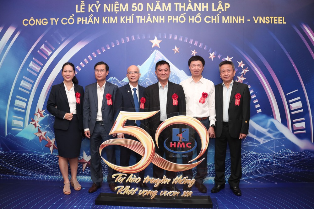 Bee Comm thực hiện thành công Lễ kỷ niệm 50 năm thành lập Kim khí Thành phố Hồ Chí Minh – VNSTEEL