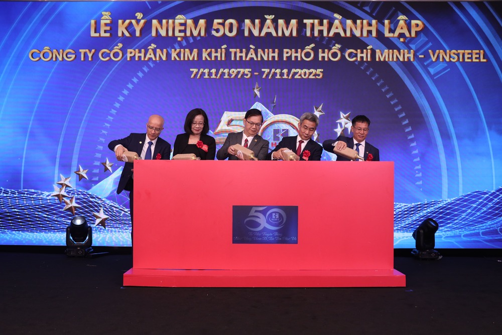 Bee Comm thực hiện thành công Lễ kỷ niệm 50 năm thành lập Kim khí Thành phố Hồ Chí Minh – VNSTEEL