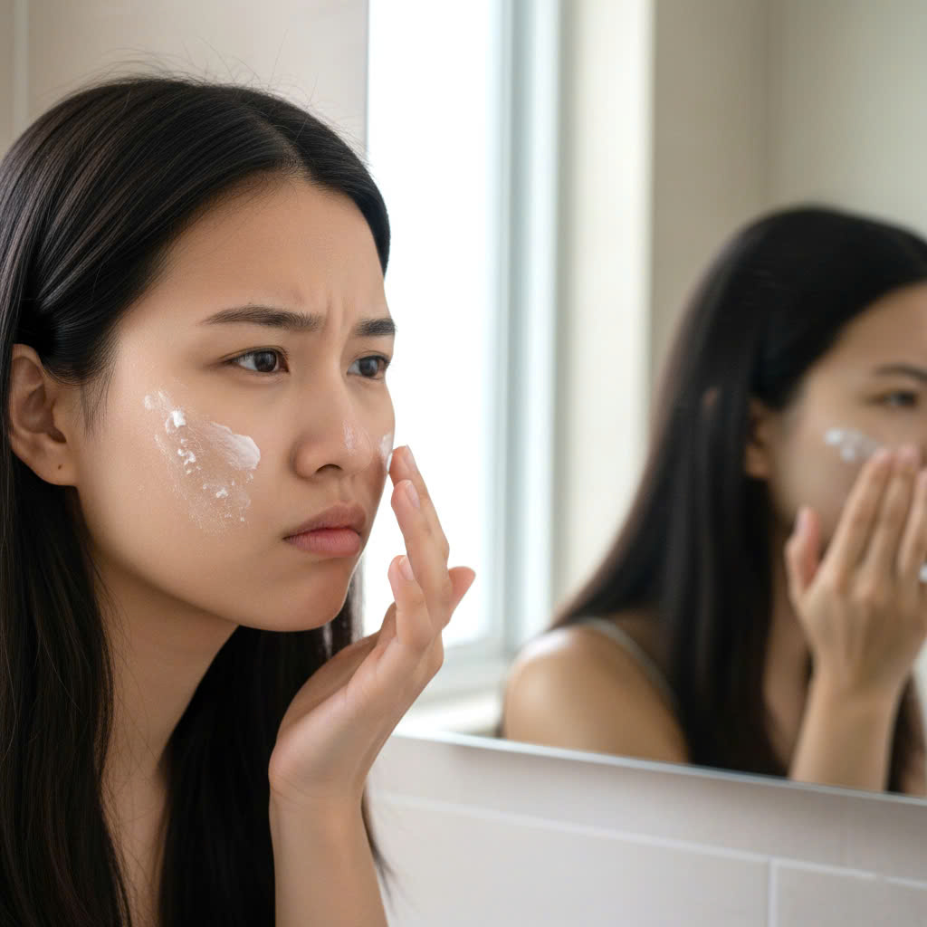 Tại sao thoa kem chống nắng bị vón cục, 4 lỗi thường gặp cần tránh ngay