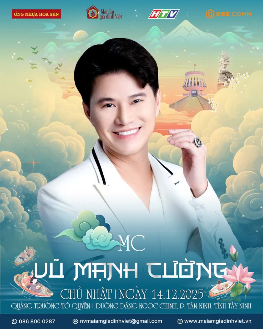 Đại Nghĩa, Huỳnh Lập, Puka, Lương Bích Hữu và nhiều nghệ sĩ tham gia ghi hình Mái ấm gia đình Việt tại Tây Ninh