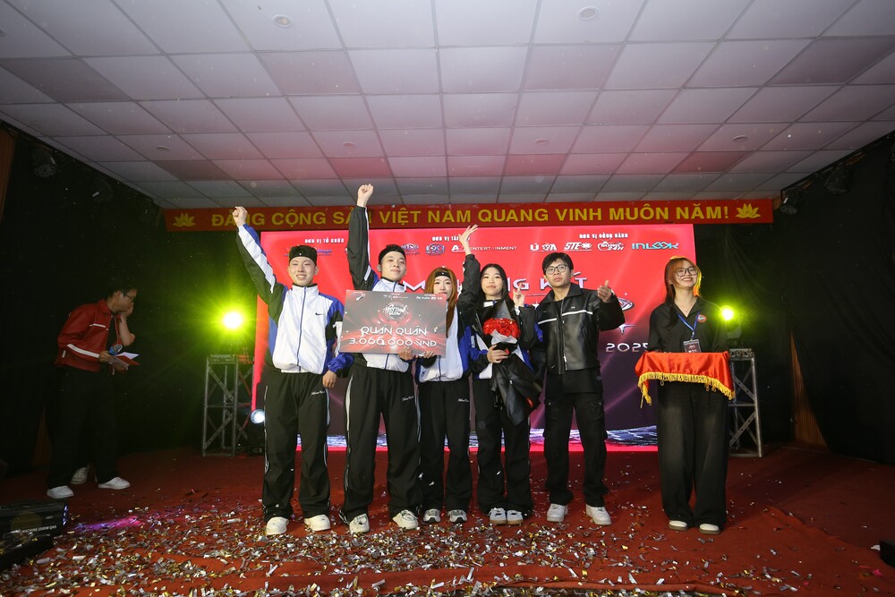 Chung kết “Rhythm GLOW – Dance Contest 2025”: BLACK LIPS giành Quán quân