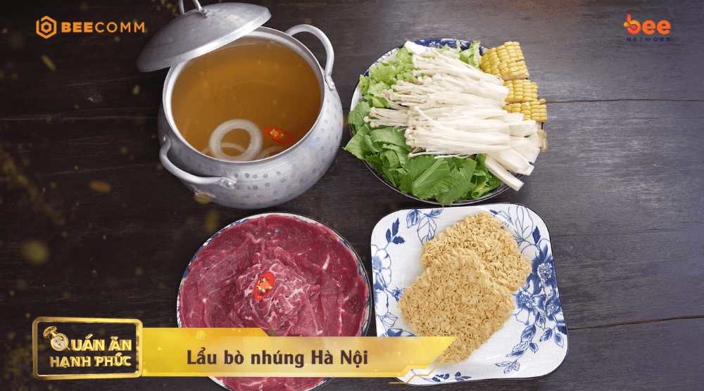 Tuấn Kiệt và Hỷ Khí Dương Dương trải nghiệm ẩm thực Hà Nội giữa lòng TP.HCM