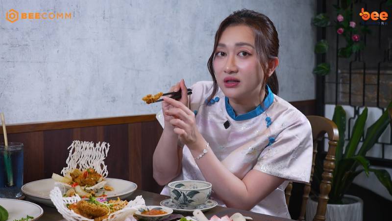 Quán ăn hạnh phúc tập 49 Phương Lan dẫn Bảo Bảo khám phá nhà hàng chay chuẩn Michelin