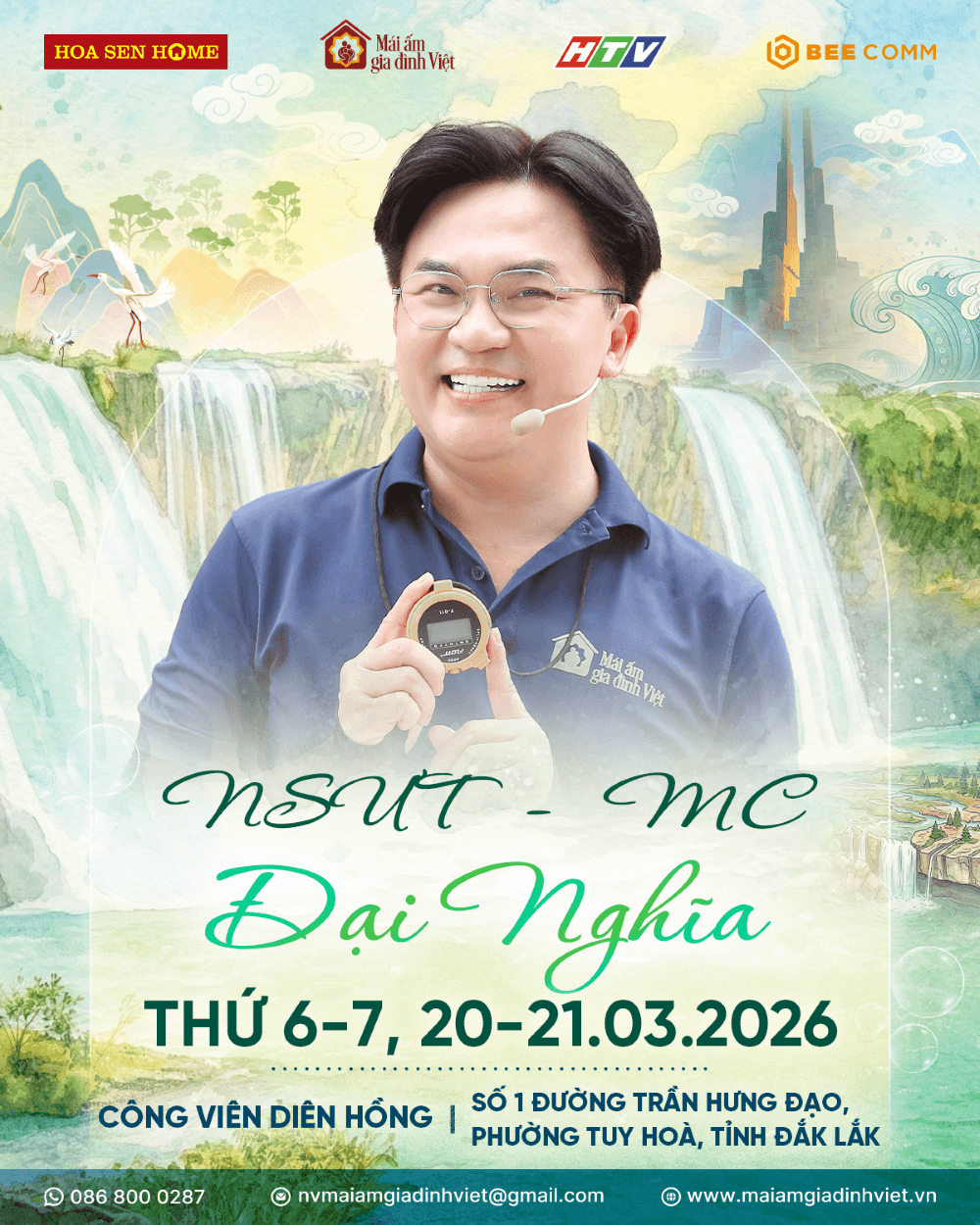 NSƯT Đại Nghĩa, Ốc Thanh Vân cùng dàn nghệ sĩ về Đắk Lắk hỗ trợ 18 em nhỏ khó khăn