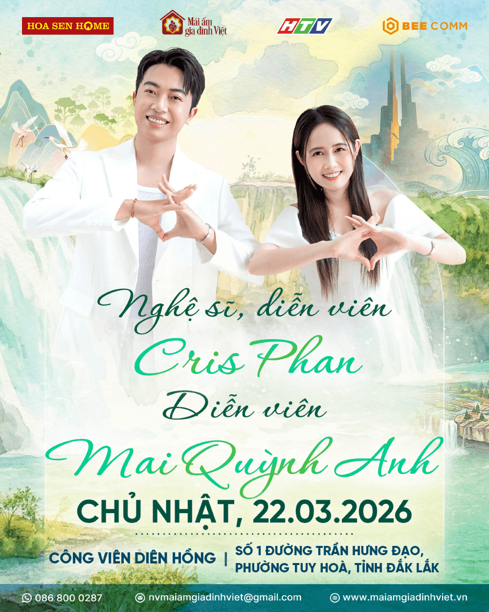 NSƯT Đại Nghĩa, Ốc Thanh Vân cùng dàn nghệ sĩ về Đắk Lắk hỗ trợ 18 em nhỏ khó khăn