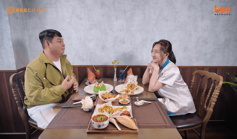 Quán ăn hạnh phúc tập 49 Phương Lan dẫn Bảo Bảo khám phá nhà hàng chay chuẩn Michelin