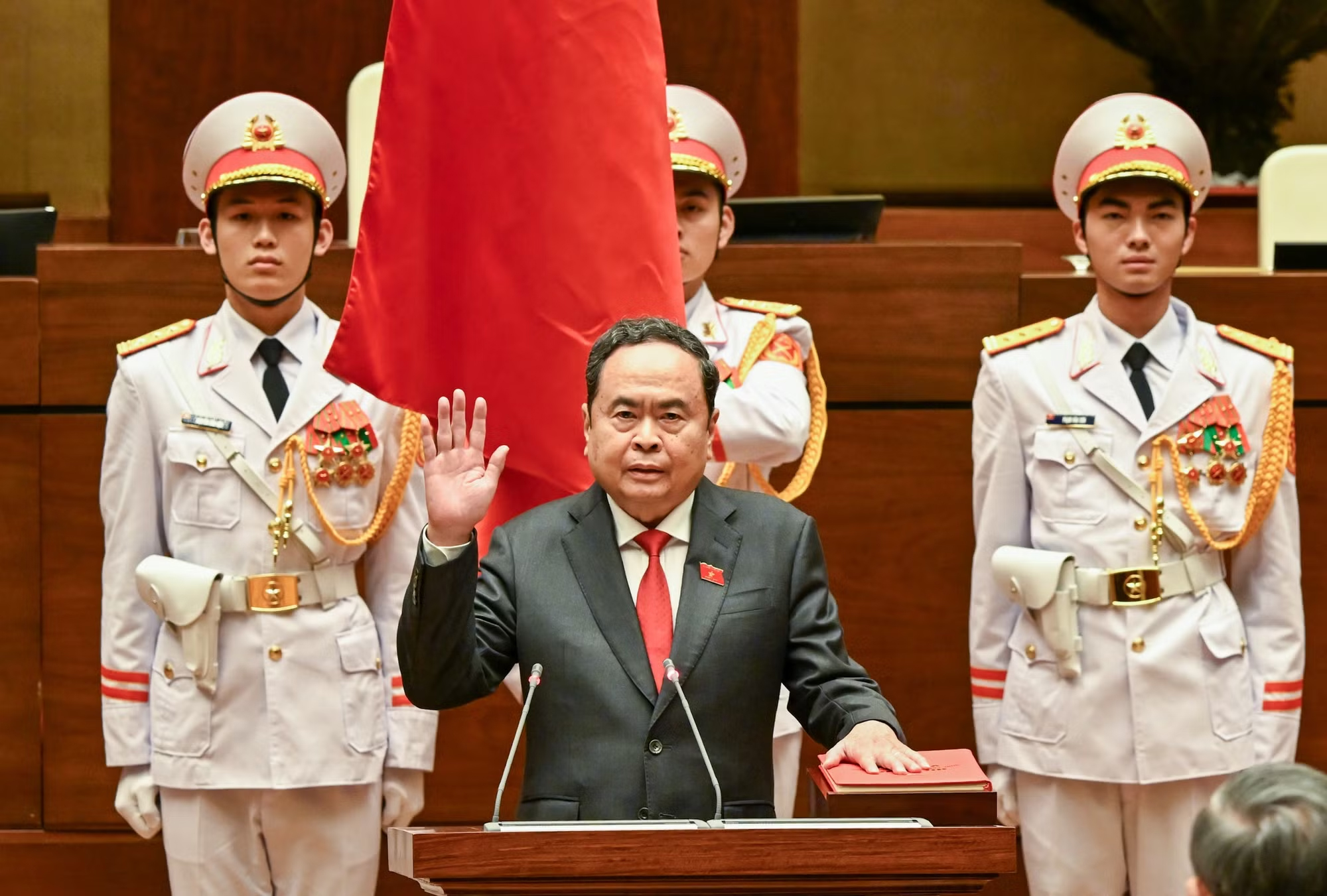 Ông Trần Thanh Mẫn tái đắc cử Chủ tịch Quốc hội khóa XVI