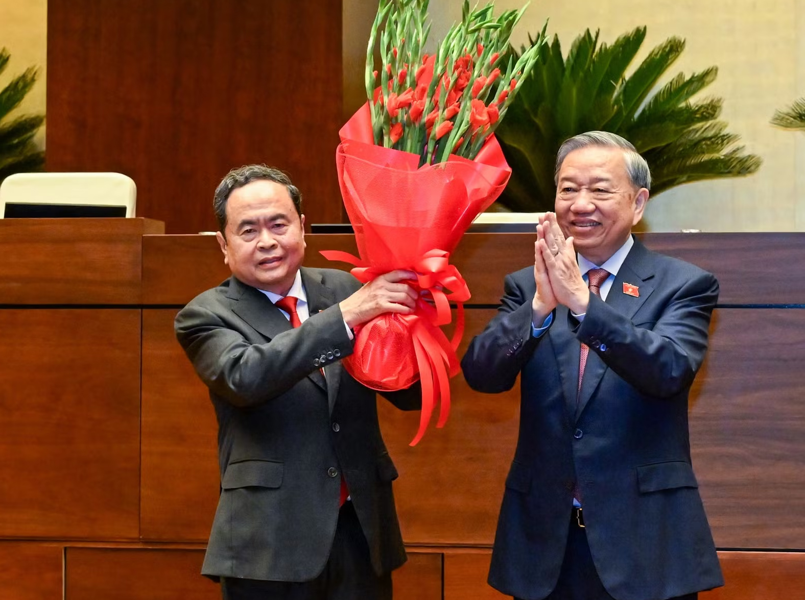 Ông Trần Thanh Mẫn tái đắc cử Chủ tịch Quốc hội khóa XVI