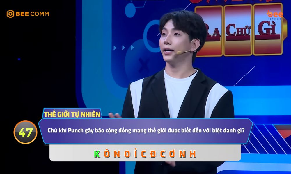 Diễn viên Bảo Trung tái xuất đầy phong độ tại “Úm Ba La Ra Chữ Gì?”, đưa đội giành chiến thắng thuyết phục 