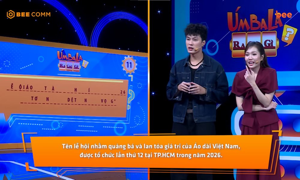 Diễn viên Bảo Trung tái xuất đầy phong độ tại “Úm Ba La Ra Chữ Gì?”, đưa đội giành chiến thắng thuyết phục 