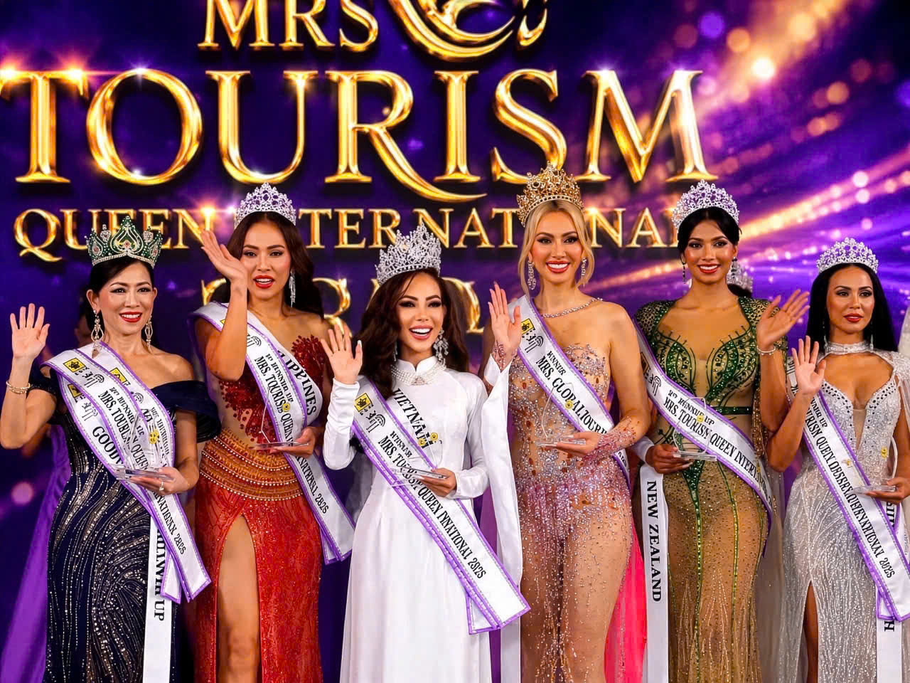 Đại diện Việt Nam đăng quang Mrs. Tourism Queen International 2026
