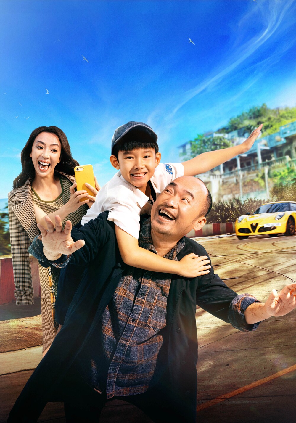 Thu Trang - Tiến Luật lần đầu đóng vai vợ chồng trong phim mới của đạo diễn Nguyễn Quang Dũng