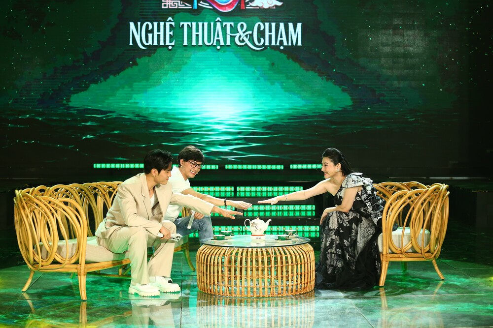 NSND Quế Trân đọc Rap, làm mới tích dân gian cùng Quân Pino