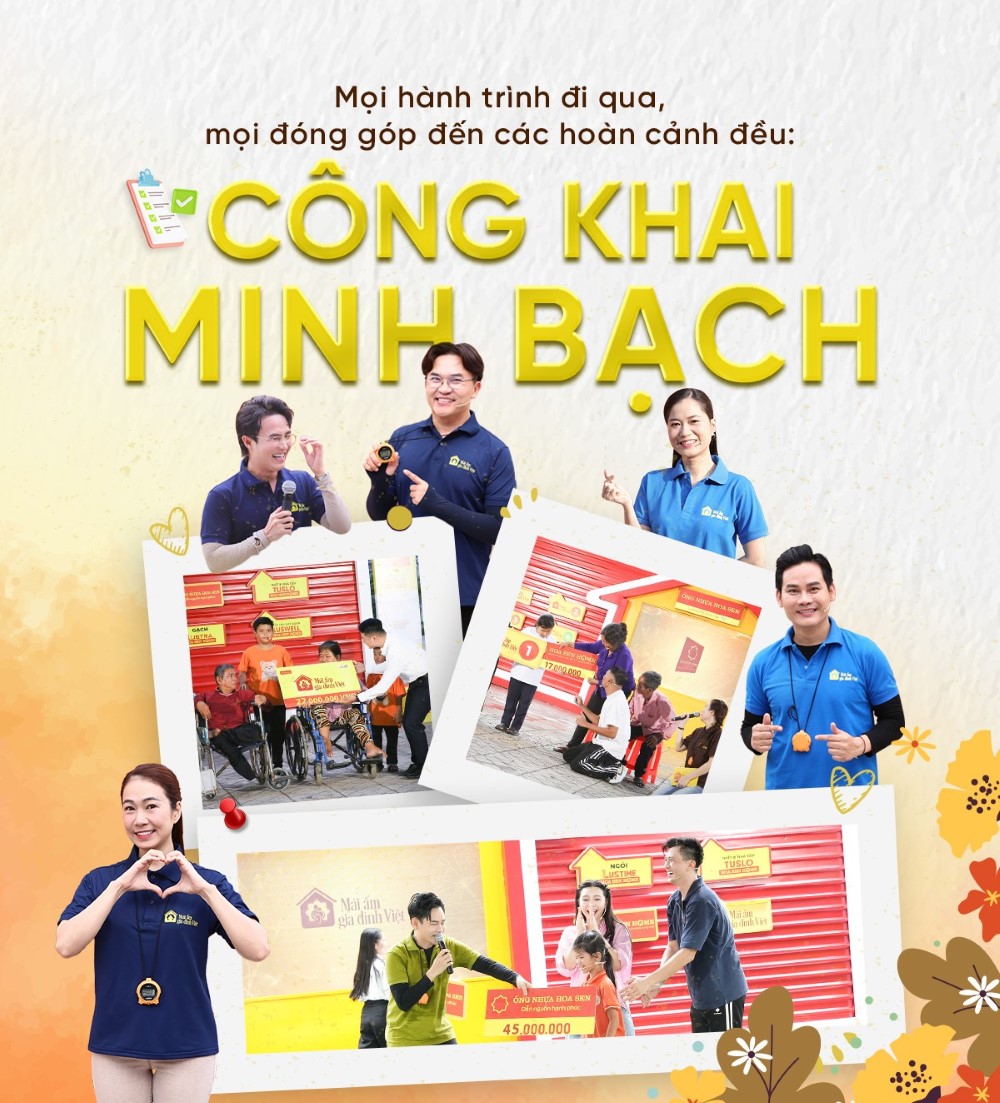 Mái ấm gia đình Việt Dấu ấn độc bản của một chương trình truyền hình nhân văn và minh bạch