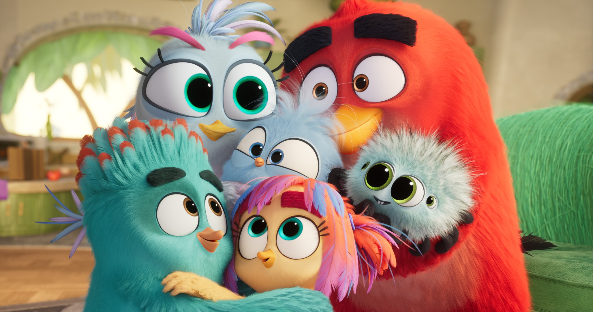 Phim Angry Birds Movie 3 tung trailer đầu tiên, Red đối mặt thử thách làm cha