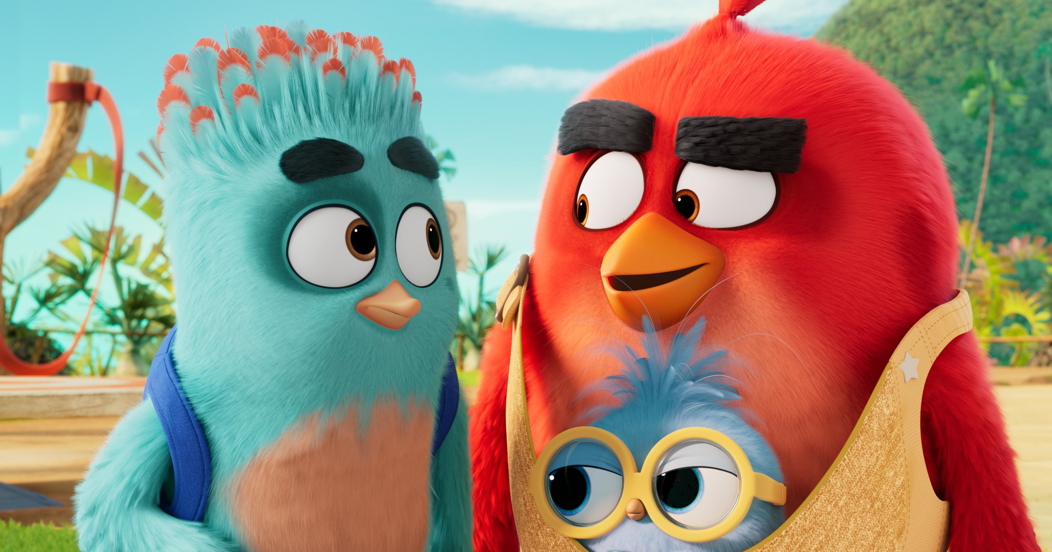 Phim Angry Birds Movie 3 tung trailer đầu tiên, Red đối mặt thử thách làm cha
