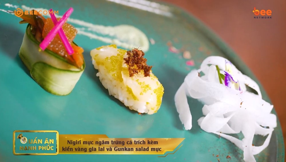 Quán ăn hạnh phúc tập 64 Duy Khương, Lâm Nguyễn khám phá nhà hàng ẩm thực Omakase giữa lòng TP.HCM