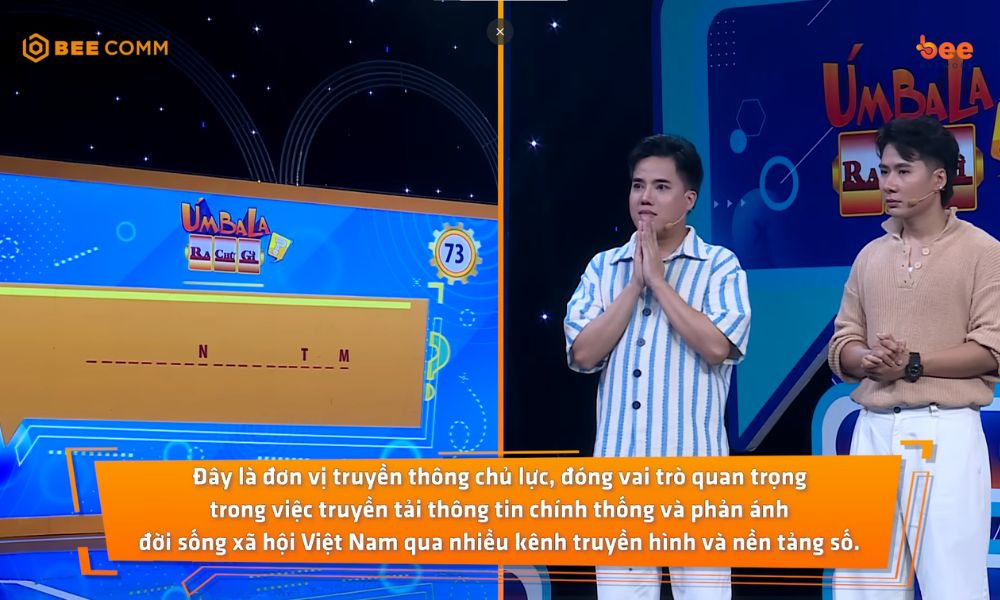 Duy Khương tái xuất, cùng Thịnh Max lội ngược dòng ngoạn mục, thắng 45 triệu đồng tại Úm Ba La Ra Chữ Gì?