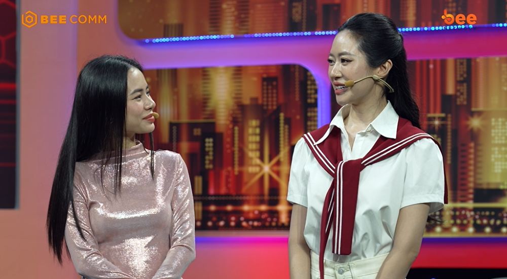 Vận May Gọi Tên Ai tập 23 Hạnh Thảo khoe con, Đại Nghĩa liền có màn trêu chọc khiến cả trường quay bật cười 