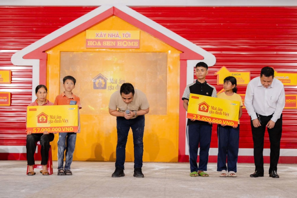 Phó Tổng Giám đốc Hoa Sen Group Trần Đình Tài: Mái ấm Gia đình Việt bền bỉ lan tỏa yêu thương